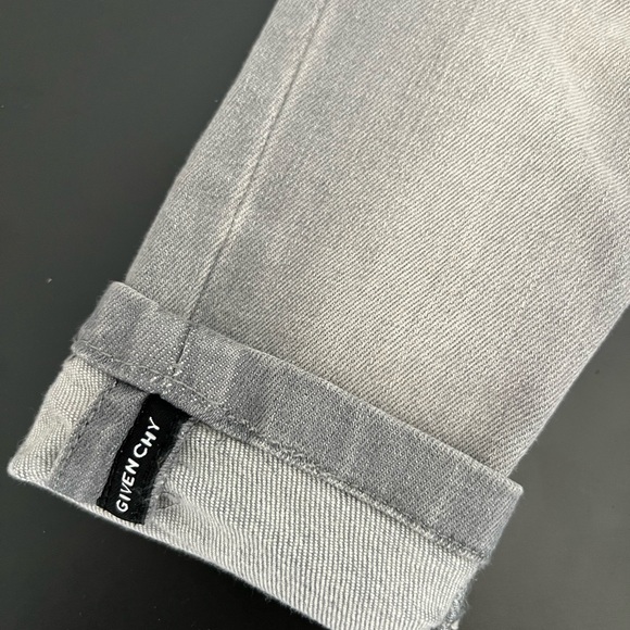 Authentic Givenchy Baby Jeans Gray 6 Months - Picture 7 of 8